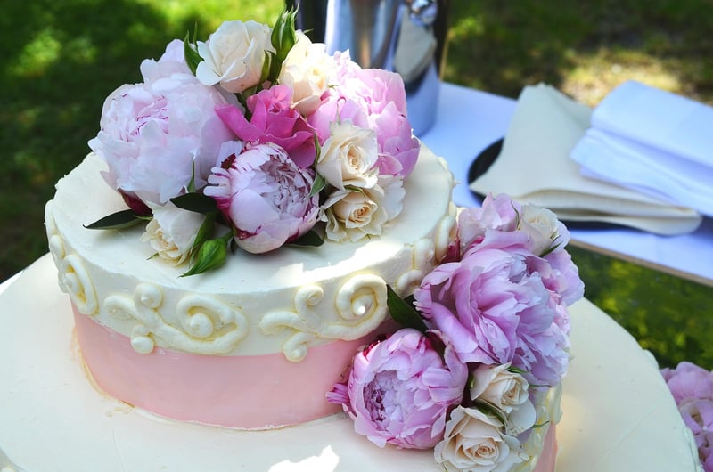 Artistic Wedding Cake